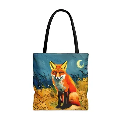 Van Gogh Fox Tote Bag - Christmas Gift • $25