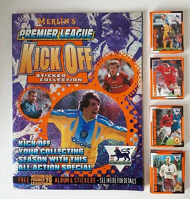 Merlin : Premier League Kick Off (1997) • Album Stickers • £1.21