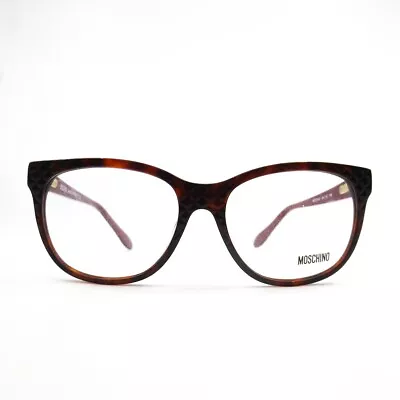 Moschino MO279V03 Tortoise Womens Cat Eye Full Rim Eyeglasses 54-16-140 • $49.99
