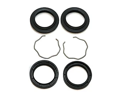 Fork Oil Seals Dust Covers & Retaining Clips Set For Yamaha YZF-R 125 2011 • £19.95