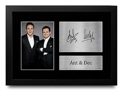 £11.99 • Buy Ant And Dec A4 Excellent Gift Idea Printed Signed Autograph Picture For TV Fans
