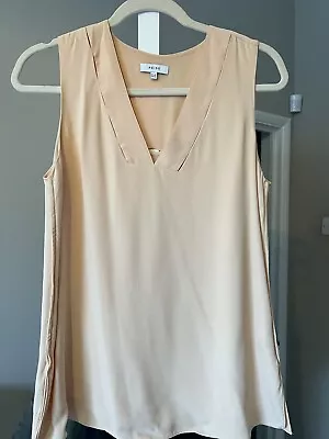 £15 • Buy Reiss Sleeveless Top Size 10 Peach Colour 