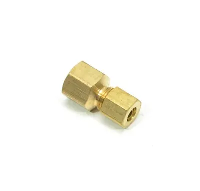 1/4 Od Compression Tube To 1/4 Npt Female Pipe Adapter Fitting Water Oil Gas • $6.46