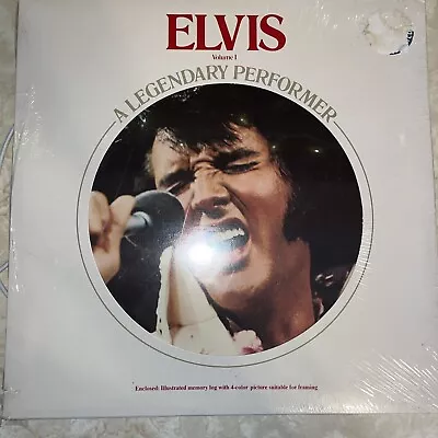 Elvis Presley - A Legendary Performer Vol 1  SEALED LP 1973 RCA CPL1-0341 (16) • $14.99