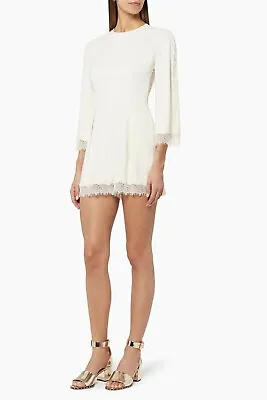 Brand New With Tags Zimmermann Pearl Lace Playsuit Size AU 1 • $250