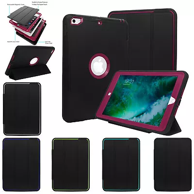 For IPad 6th 2018 9.7  5th Slim Case Auto Sleep/Wake Stand Hybrid Folio Cover • $14.69