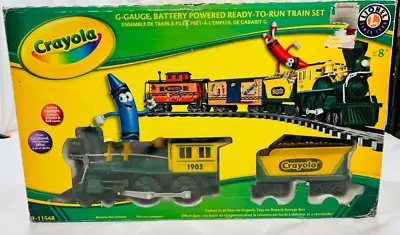 Lionel Crayola G-Gauge Battery Powered Train Set EUC - See Video - • $60.05