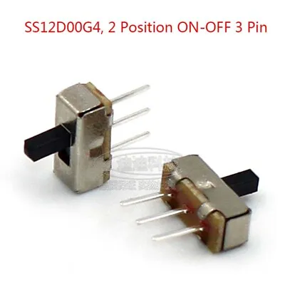 2 Position ON-OFF 3 Pin Slide Toys Mini Switch Vertical Microswitch 4mm Terminal • $2.95