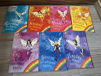 Rainbow Magic Weather Fairies Books 8-14 Set • £9.99