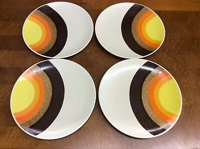 Mikasa Set Of 4 Indian Feast Half Moon Dinner Plates 10 1/4  Round • $78