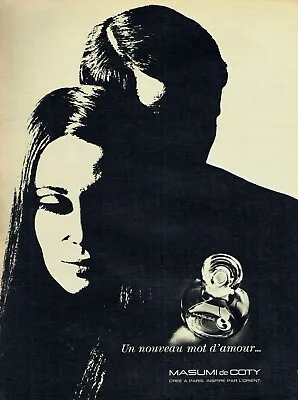  1970 Masumi De Coty Advertising 0522 Advertising New Word Of Love   • $3.21