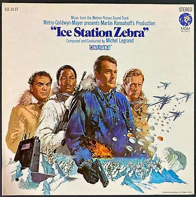 Ice Station Zebra ORIGINAL US Vinyl LP John Sturges Michel Legrand MINT • £80