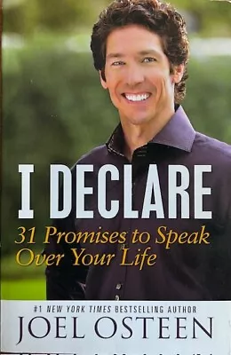 I Declare: 31 Promises To Speak Over Your Life ~ Joel Osteen ~ Soft Cover ~ New • $13