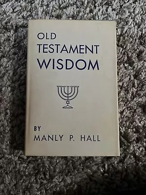 Old Testament Wisdom By Manly P. Hall 1st Ed. • $200