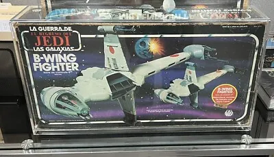 Star Wars LILI LEDY Mexico Version 1983 Vintage B-Wing Fighter Box~Working~Case • $1490