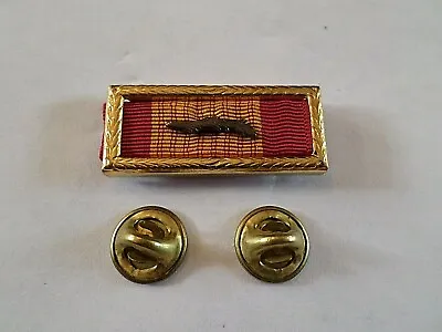 Army Republic Of Vietnam Gallantry Cross Unit Citation Ribbon With Brass Holder  • $5.95