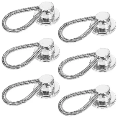 6pcs Elastic Zinc Alloy Universal Pants Button Extender Pants Extender • $8.54