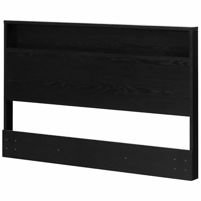 South Shore Holland Full Queen Panel Headboard In Black Oak • $119.88