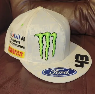 Monster Energy DC Shoes Ford Mobil 1 Pirelli Ken Block 43 Hat Sz L-XL MINT • $110