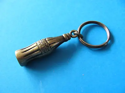 Coca Cola Bottle Key Ring Unused. Solid Metal. • £2.50