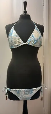 New Matthew Williamson Raj Paisley Bikini. Sz 14 Top 12 Bottom. • £35