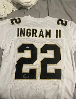 Mark Ingram New Orleans Saints Signed Autograph Custom Jersey Beckett Bas Coa • $10.50