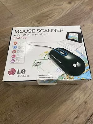 LSM-100 Mouse Scanner LG Smart Scan In Original Box Windows PC Mac Compatible • $20