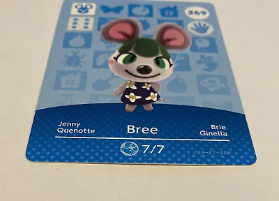 $2.90 • Buy 269 BREE Series 3 Animal Crossing Amiibo Card #269  Authentic ACNH
