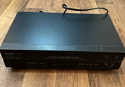 Sharp VC-A560 4-Head Sharp Super Picture S-VHS Quasi VCR  No Remote Not Tested • $29.99