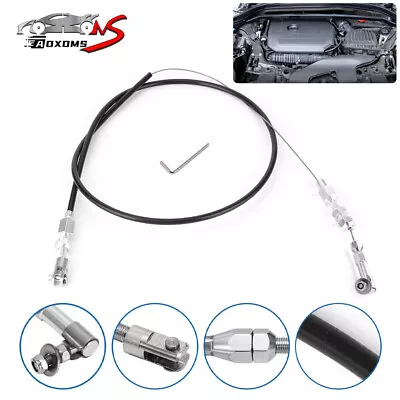 Universal 24   Stainless Steel Throttle Cable Braided Fits For Ford Mustang GM • $17.99