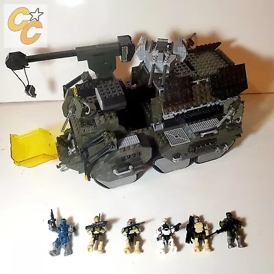 Incomplete Mega Bloks Halo UNSC Elephant Troop Carrier 97381 Noble Team Carter • $299.99