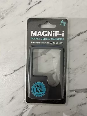 If - Magnif-i Pocket Lighted Magnifier *brand New* • £6.50
