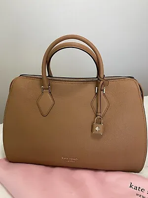 $285 • Buy Kate Spade , Women’s Handbag New York Bare Refined Grain Leather Satchel