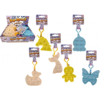£1.49 • Buy Sensory Popper Toy Keyring - Stress Relief Kids Autism Childrens Gift Stocking