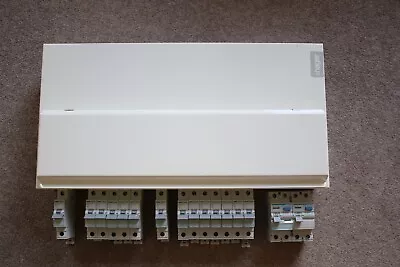 Hager Metal Consumer Unit And Breakers • £20