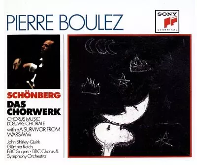 Schoenberg: Das Chorwerk (Chorus Music) / Pierre Boulez (2 CD-Rs ArkivMusic) • $14.99