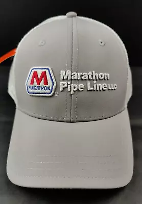 New Marathon Oil Gas Pipe Line 811 Snapback Mesh Baseball Cap • $19.99