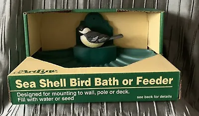 £18 • Buy Artline Sea Shell Bird Bath Or Feeder