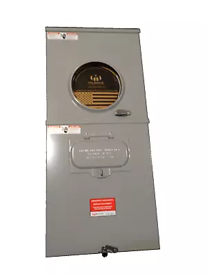 Milbank U3990-XL-200 Meter With Main Breaker 200 AMP Ringless Over/Under • $1085