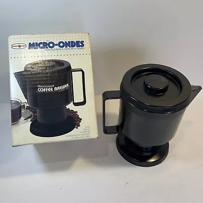 NORDIC WARE Microwave 5 CUP COFFEE BREWER In Box With Instructions • $25.95