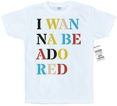 I Wanna Be Adored T Shirt Artwork The Stone Roses Inspired • £18