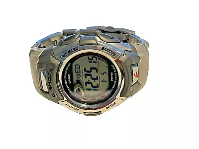 Mens Casio Mtg 900 Ss Lcd G Shock Wave Ceptor Tough Solar Watch 2638 Module • $19.99