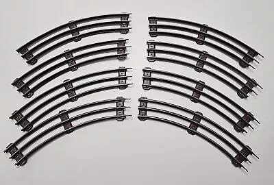 8 PIECE LOT Vintage Lionel Train Track O27 Gauge 3-Rail CURVED Sections USA • $8.99