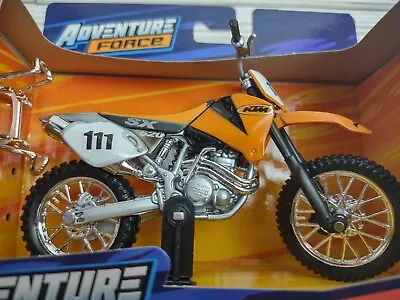 KTM 520 SX Dirt Bike Motorcycle Motocross Maisto Adventure Force 1:18 Toy 520SX • $22