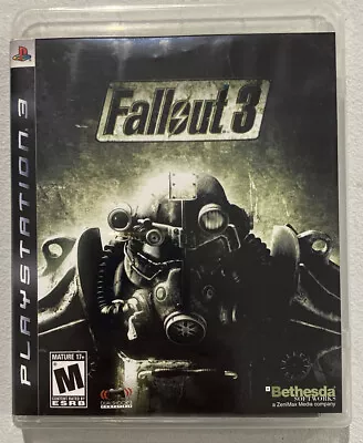 Fallout 3  PlayStation 3 (PS3) Game Complete With Manual. • $19.95