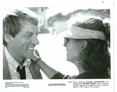 Donald Sutherland Marsha Mason Max Dugan Returns Original 8x10  Photo #a4444 • $10