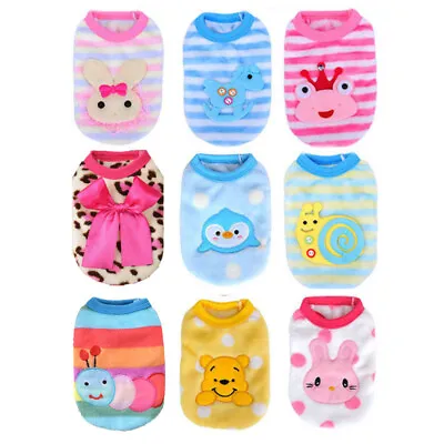 9PCS Lot Dog PJ's Coat Teacup Yorkie Maltese Chihuahua Tiny Cat Hoodie Clothes • $20.50