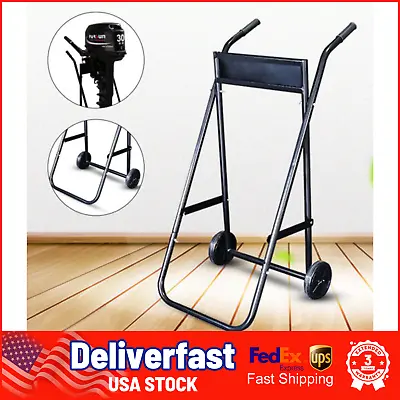 Outboard Motor Engine Trolley Stand Heavy Duty Engine Carrier Transport Dolly • $64.60