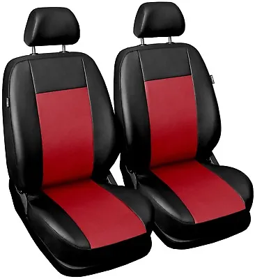 $59.34 • Buy Leatherette Seat Covers Fit Suzuki Grand Vitara 1+1 Black/red