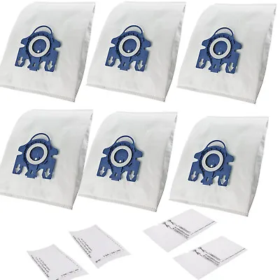 6 Vacuum Cleaner Dust Bags 4 Filter For Miele GN Hoover Complete C2 C3 Cat N Dog • £8.14